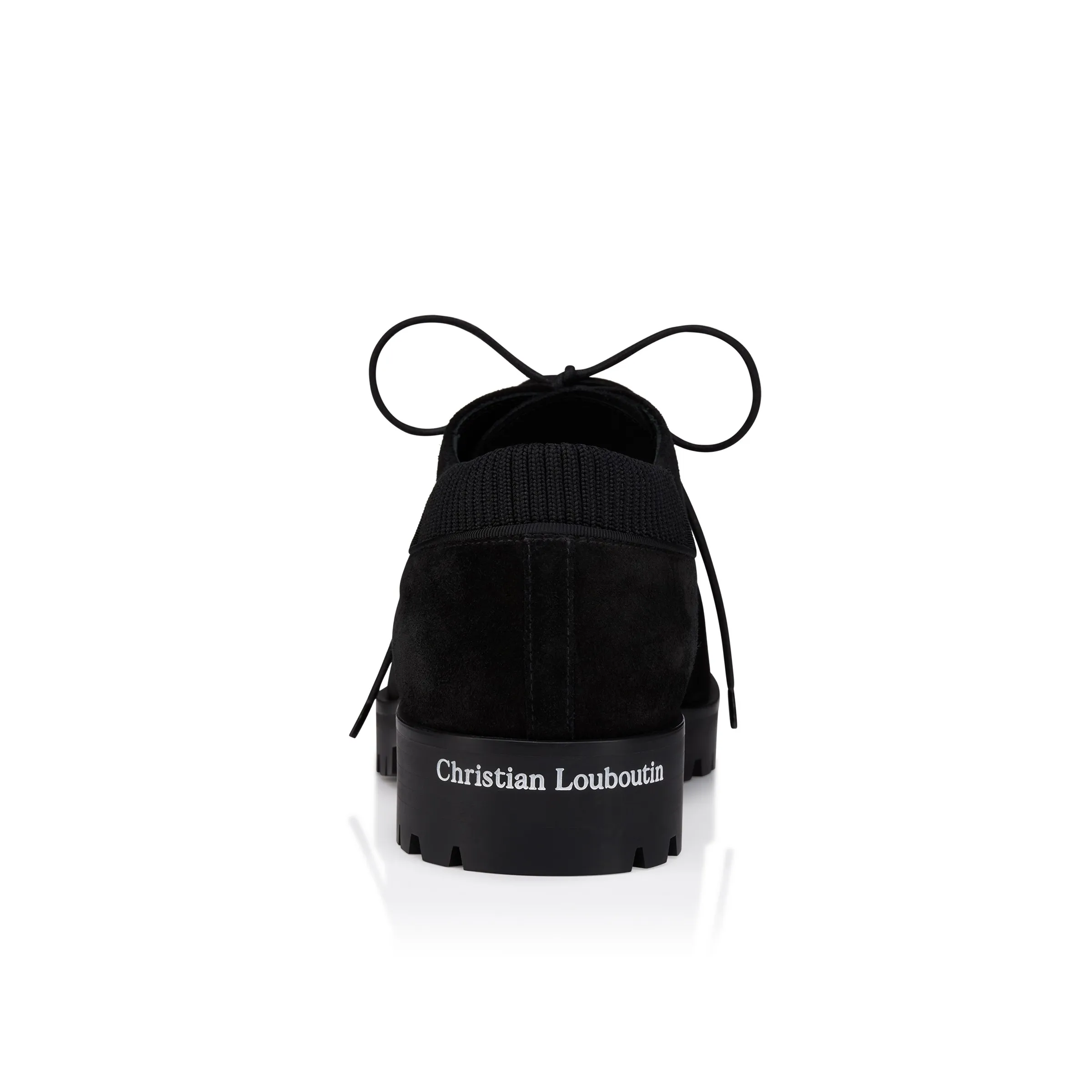 Christian Louboutin Cavafield – Derbies – Reversed calf leather – Black – Men - Gifts - alternate view 4